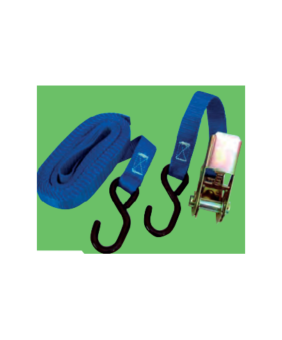 Sangles 25mm 5m 1t cliquet +2cr