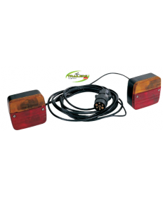 Kit éclairage remorque câble 4 M pour remorque- Clinique Remorque-17