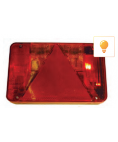 Feu arrière droit 6 fonctions radex 5900 pour remorque - Clinique Remorque - 17