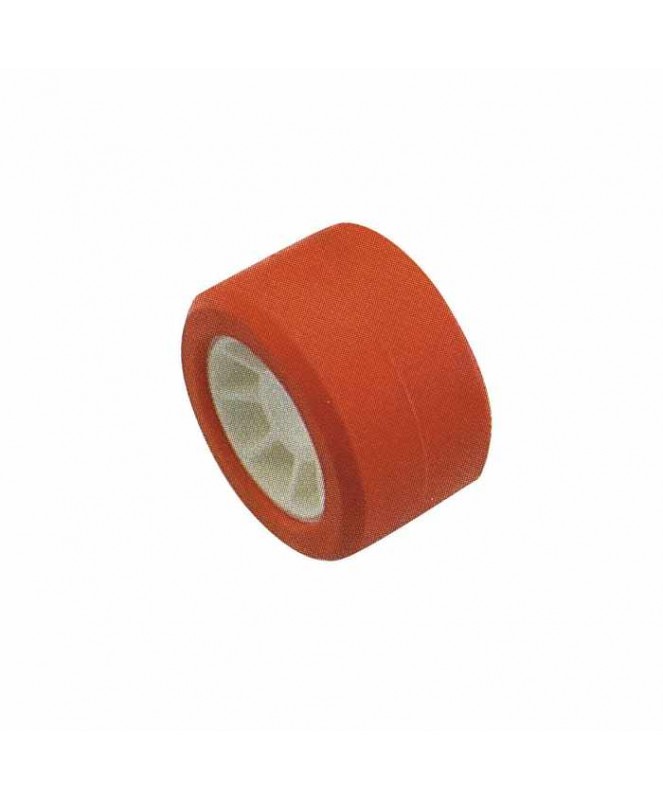 Galet remorque bateau polyamide Ø120 rouge - Clinique Remorque - 17