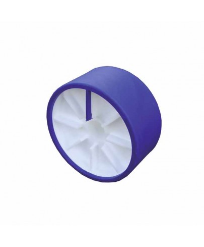 Galet remorque bateau Ø120 bleu
