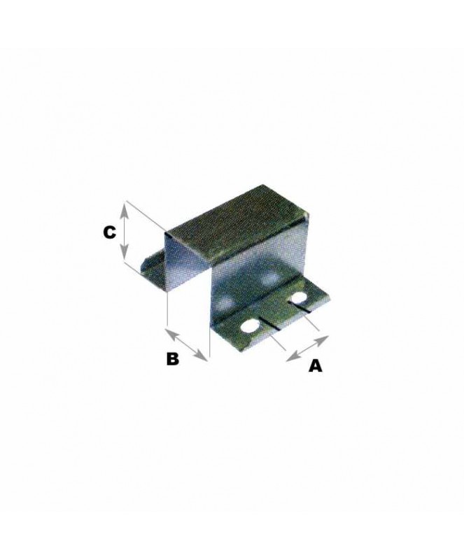 Oméga de chariot remorque bateau 50x100 mm - Clinique Remorque 17