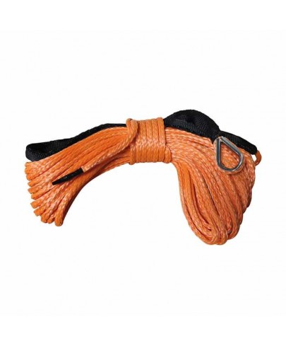 Corde synthétique Ø4 mm pour treuil - 15m