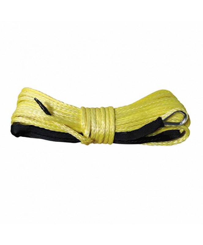 Corde synthétique Ø7 mm pour treuil - 10 m- Clinique Remorque- 17