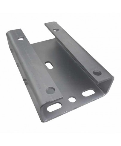 Platine d'adaptation galvanisée pour treuil