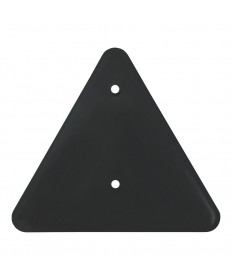 Réflecteur / catadioptre de triangle 2 pièces pour remorque- Clinique Remorque-17