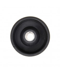 Galet noir pour remorque bateau pro bagué - Clinique Remorque - 17