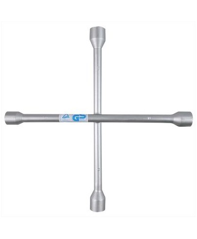 Clé en croix démonte remonte roue 17 - 19 - 21- 23 mm