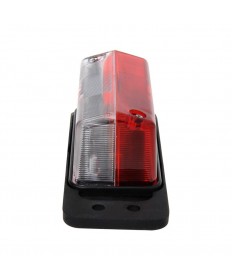 Feu de gabarit rouge/blanc 92x42mm à support - Clinique Remorque - 17