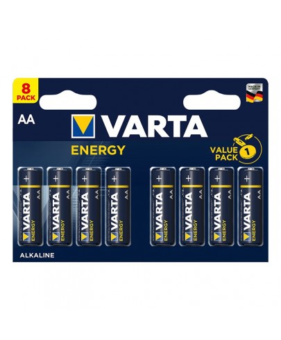 Varta Energy Alkaline piles AA 8 pièces dans Multi-pack