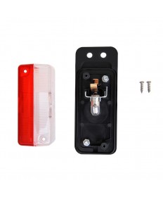 Feu de gabarit rouge/blanc 92x42mm à support - Clinique Remorque - 17