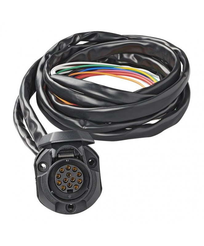 Faisceau d´attelage 13-pôles PVC type Jaeger + 1,50M câble