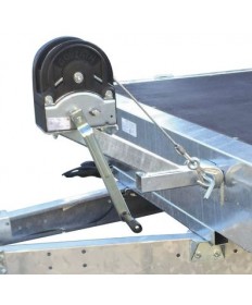 Remorque plateau nu RIS 340 F200 2 essieux