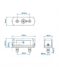 Eclaireur de plaque radex 802- Clinique Remorque- 17