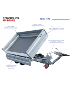 remorque tri-bennes 201