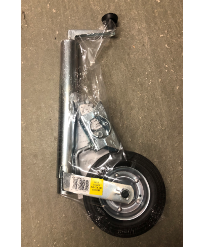 Roue jockey avec support pour remorque