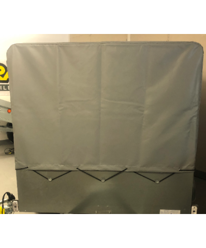 Bâche haute 70 cm pour remorque 256x134x70