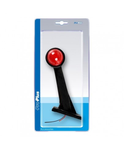 Feu de gabarit rouge/blanc 160mm oblique sous blister