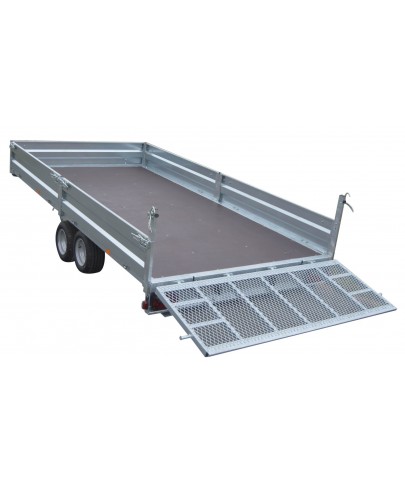 3 Ridelles alluminium H 35 cm