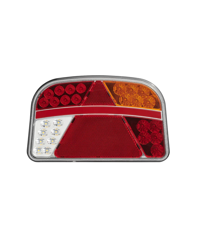 Feu arrière 6 fonctions 240x150mm LED droite - Clinique Remorque -17