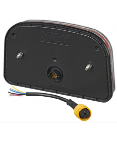 Feu arrière 6 fonctions 240x150mm LED gauche- Clinique Remorque-17