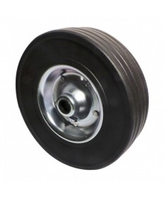 Galet roue jockey jante acier de 225X65 pneu caoutchouc roue jockey -Clinique Remorque-17