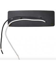 Feu de position 12/24V blanc 110x40mm LED pour remorque-Clinique Remorque-17