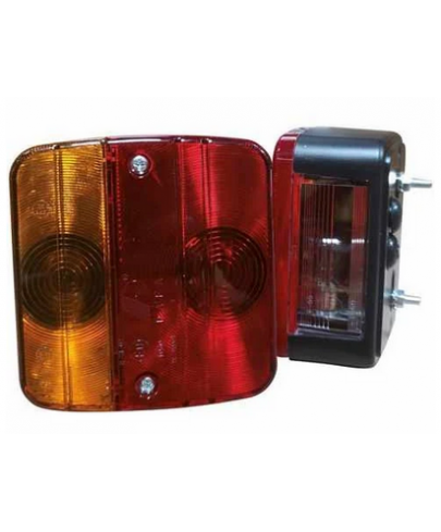 Feu arrière 4 fonctions 104x94x50mm