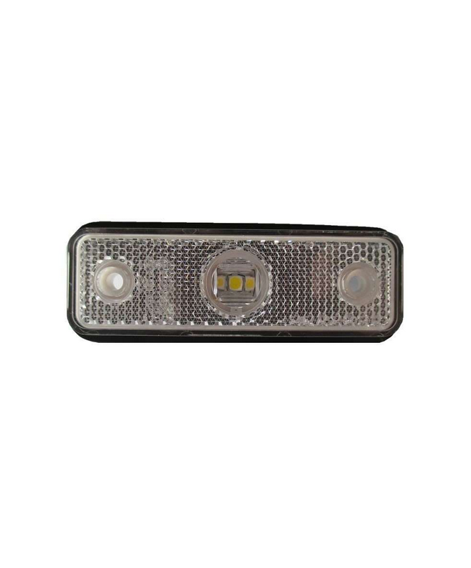 Feu de position BLANC à LED 12V pour remorque- Clinique Remorque- 17
