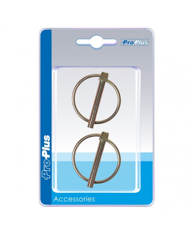 Goupille clip 8mm 2 pièces- Clinique Remorque- 17