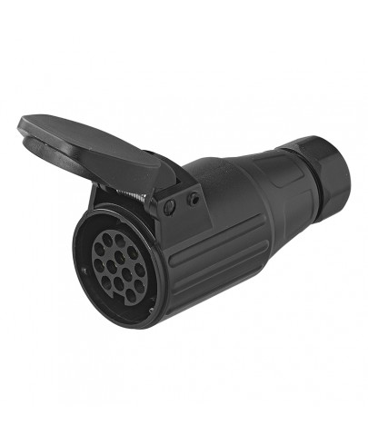 Prise 13-pôles PVC pour remorque