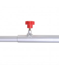 Soutien aluminium ajustable 132-204cm pour bâche plate remorque