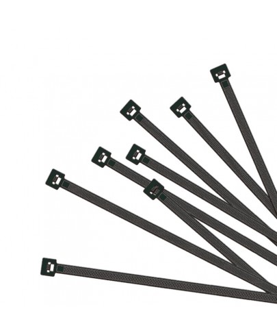 Colliers de serrage noir 100x2,5mm 100 pièces