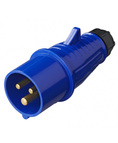 Prise de quai mâle CEE 16A pour caravane, bateau, camping-car