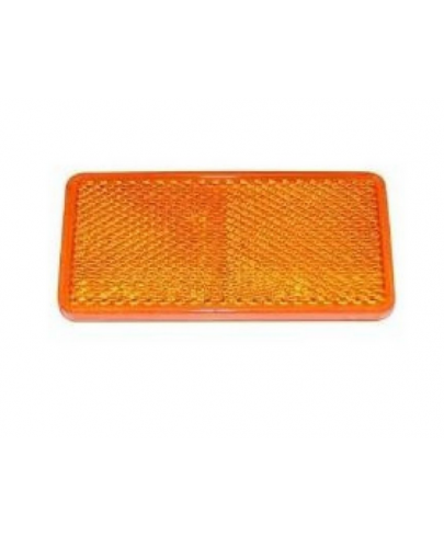 FCatadioptre orange autocollant rectangle 94 x 44 mm