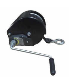 Treuil de halage pour remorque 2950kg câble 10m-Clinique Remorque-17