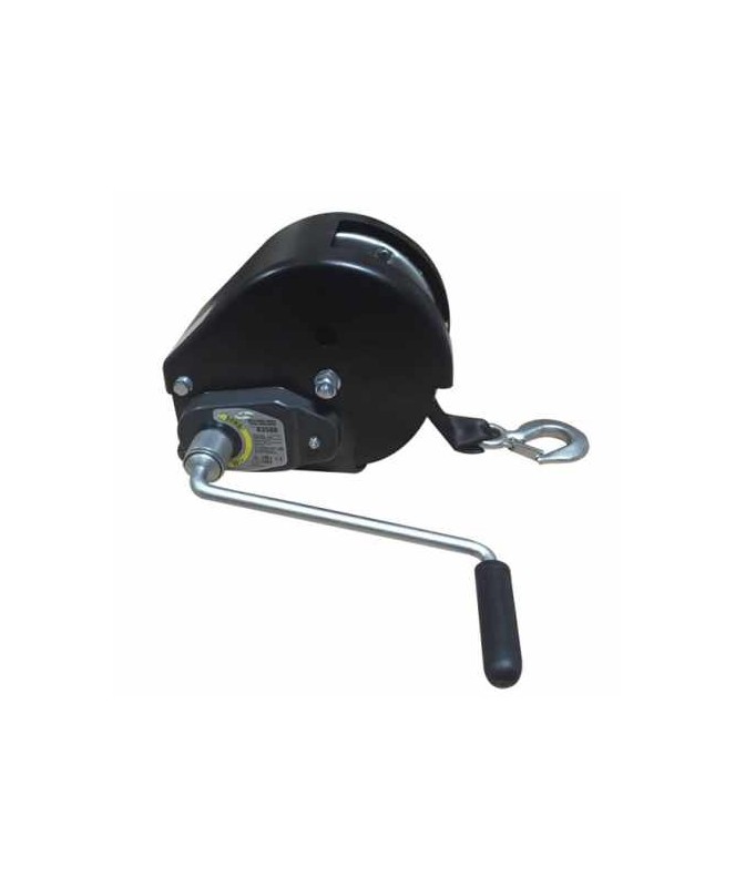 Treuil de halage pour remorque 2950kg câble 10m-Clinique Remorque-17