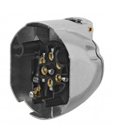 Socle prise femelle pour remorque caravane 7 pôles capot de protection-Clinique Remorque-17