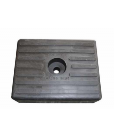 Patin thermoplastique noir 130x100x35 mm- Clinique Remorque -17