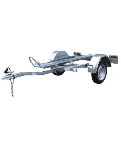 Remorque porte moto pro 10 + rampe + antivol + roue jockey