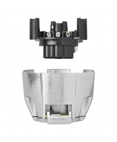 Socle prise femelle pour remorque caravane 7 pôles capot de protection-Clinique Remorque-17