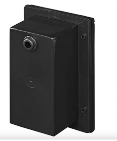 Socle à encastrer mâle CEE rectangulaire noir