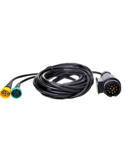 Faisceau cable 5M avec fiche 13-pôles et 2x connecteur 5-pôles