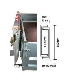 Kit de 2 supports de rampes pour remorque-Clinique Remorque-17