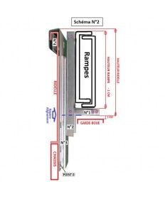 Kit de 2 supports de rampes pour remorque-Clinique Remorque-17