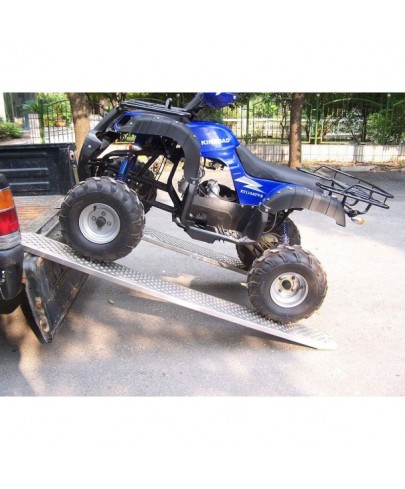 Jeu de 2 rampes alu compactes 2m 400kg