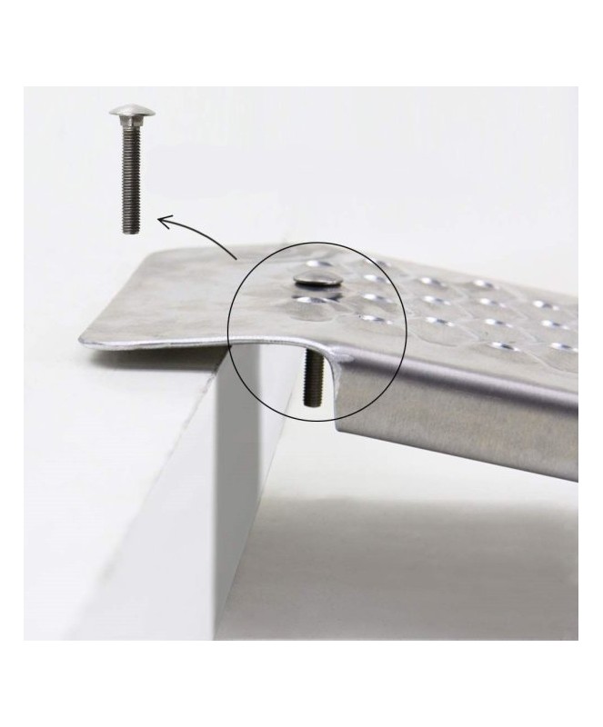 Jeu de 2 rampes alu compactes 1m50 400kg