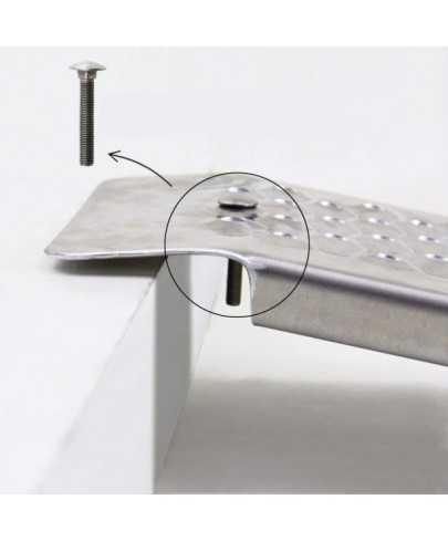 Jeu de 2 rampes alu compactes 1m50 400kg