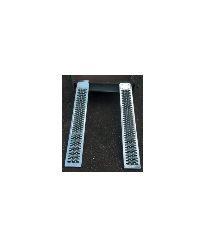 Jeu de 2 rampes alu à rebord 1m80 400 kg-Clinique Remorque-17