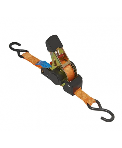 Sangle d'arrimage avec tendeur à cliquet 350cm 320kg auto enroulant